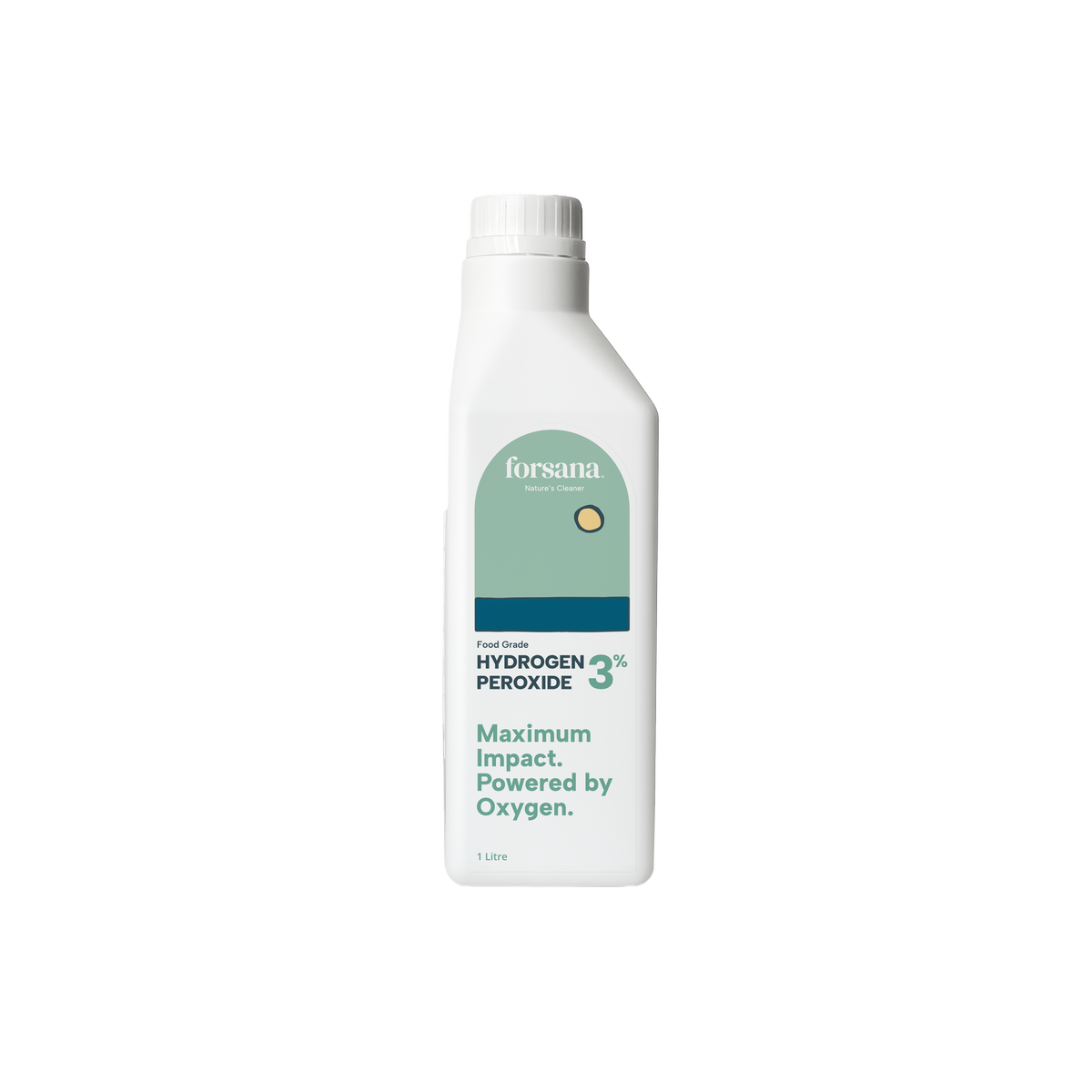 Forsana Food Grade Hydrogen Peroxide 3% 1 Litre bottle