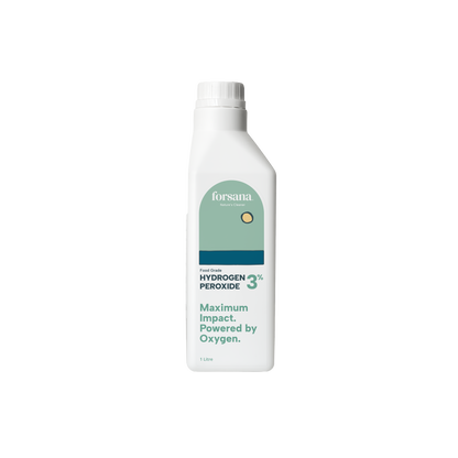 Forsana Food Grade Hydrogen Peroxide 3% 1 Litre bottle