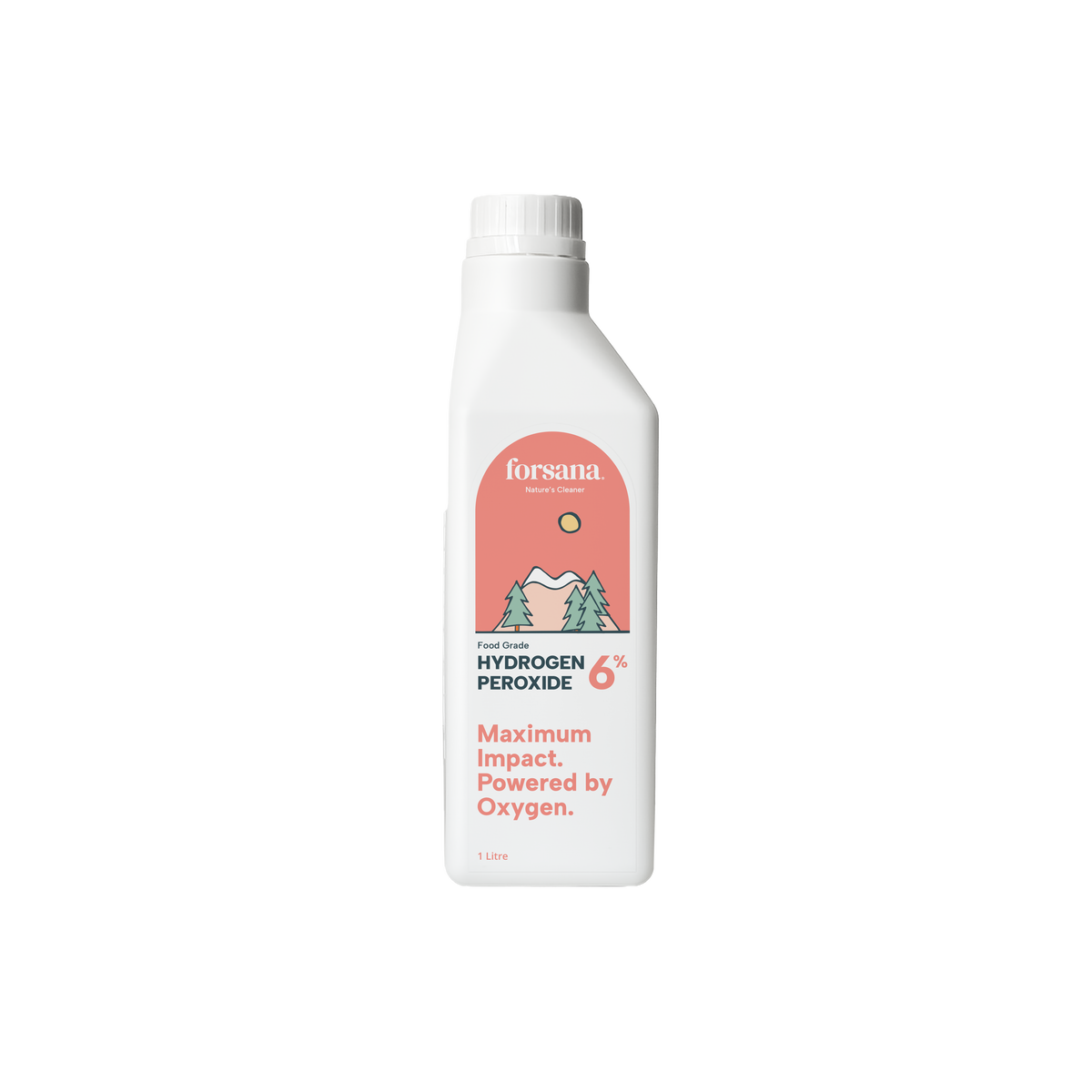Forsana Food Grade Hydrogen Peroxide 6% 1 Litre bottle