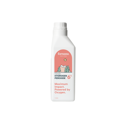 Forsana Food Grade Hydrogen Peroxide 6% 1 Litre bottle