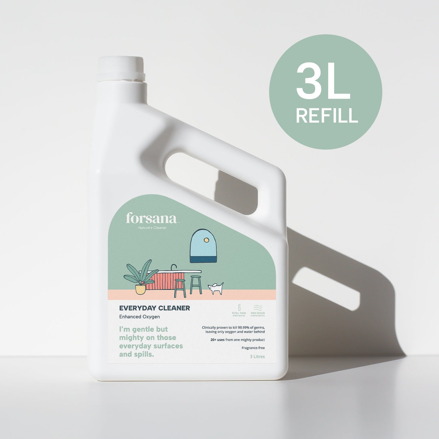 Forsana - Everyday Hydrogen Peroxide 3% 3L Refill