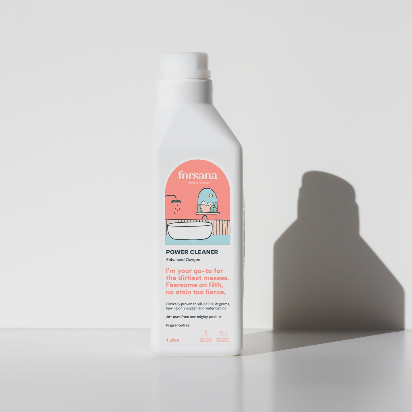 Forsana Power Cleaner 1L – Tough on Germs, Gentle on the Planet