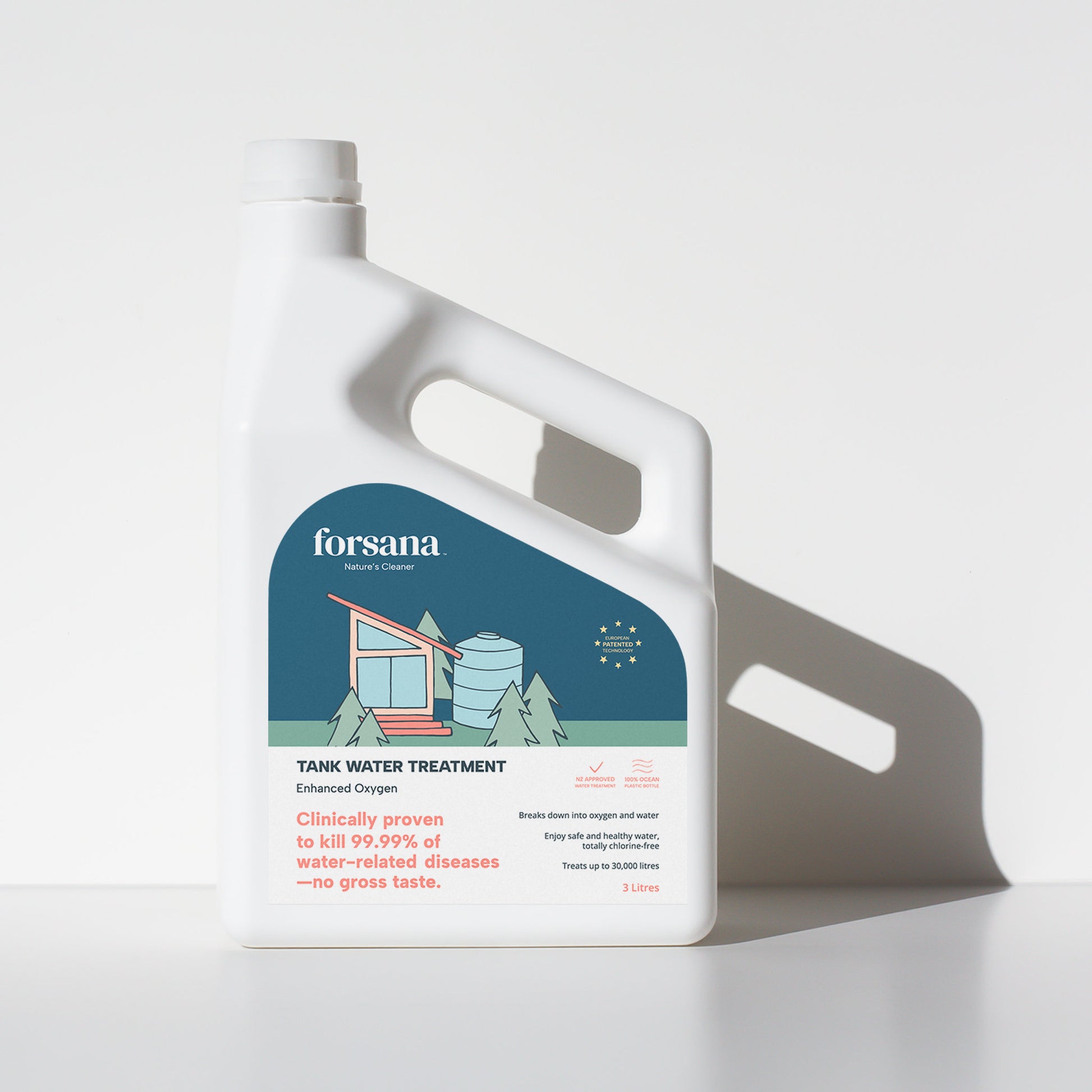 Forsana 3L Tank Treatment – NZ ERMA Approved, Chlorine-Free