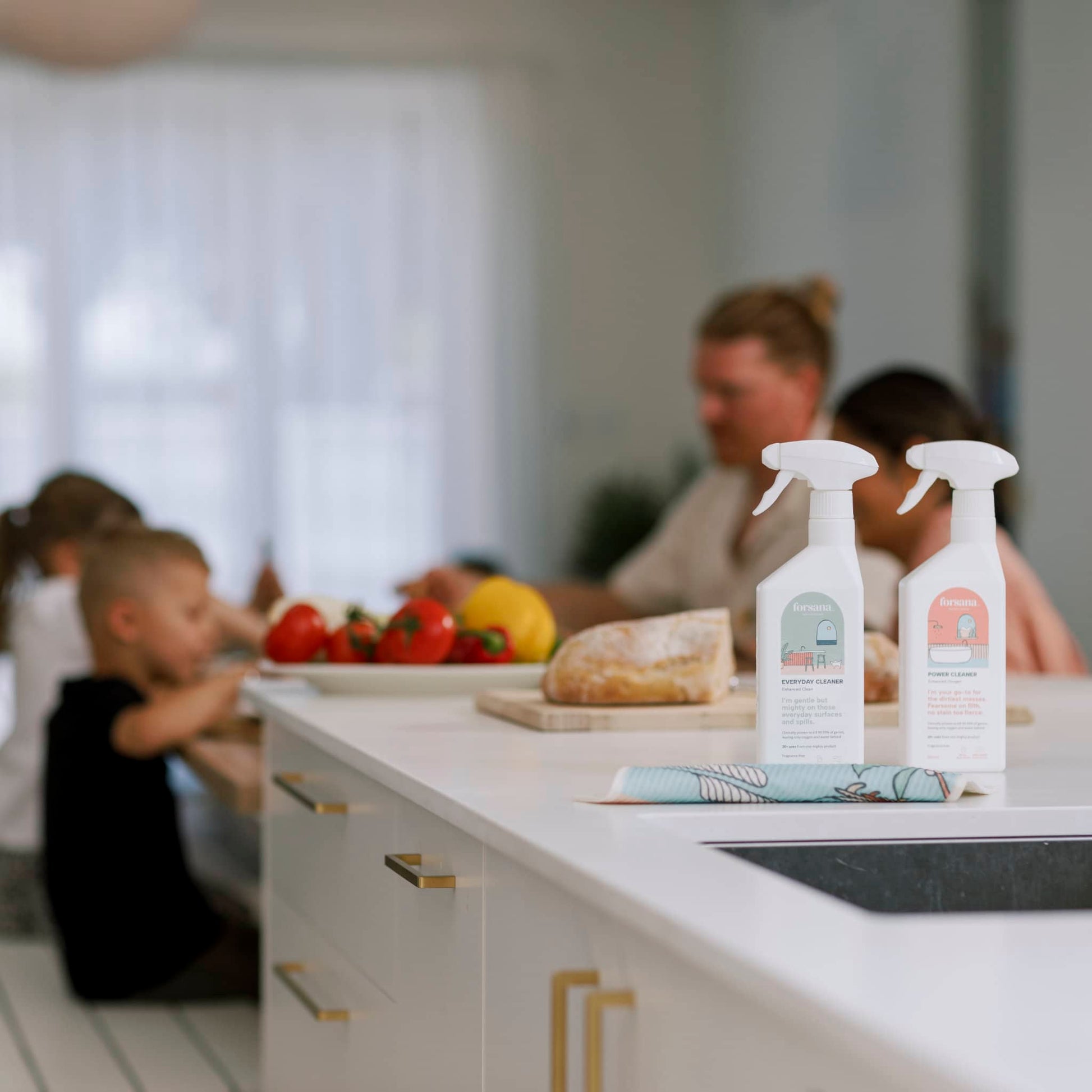 The Forsana Difference –Safe for families, pets, and the planet, with no harsh chemicals.